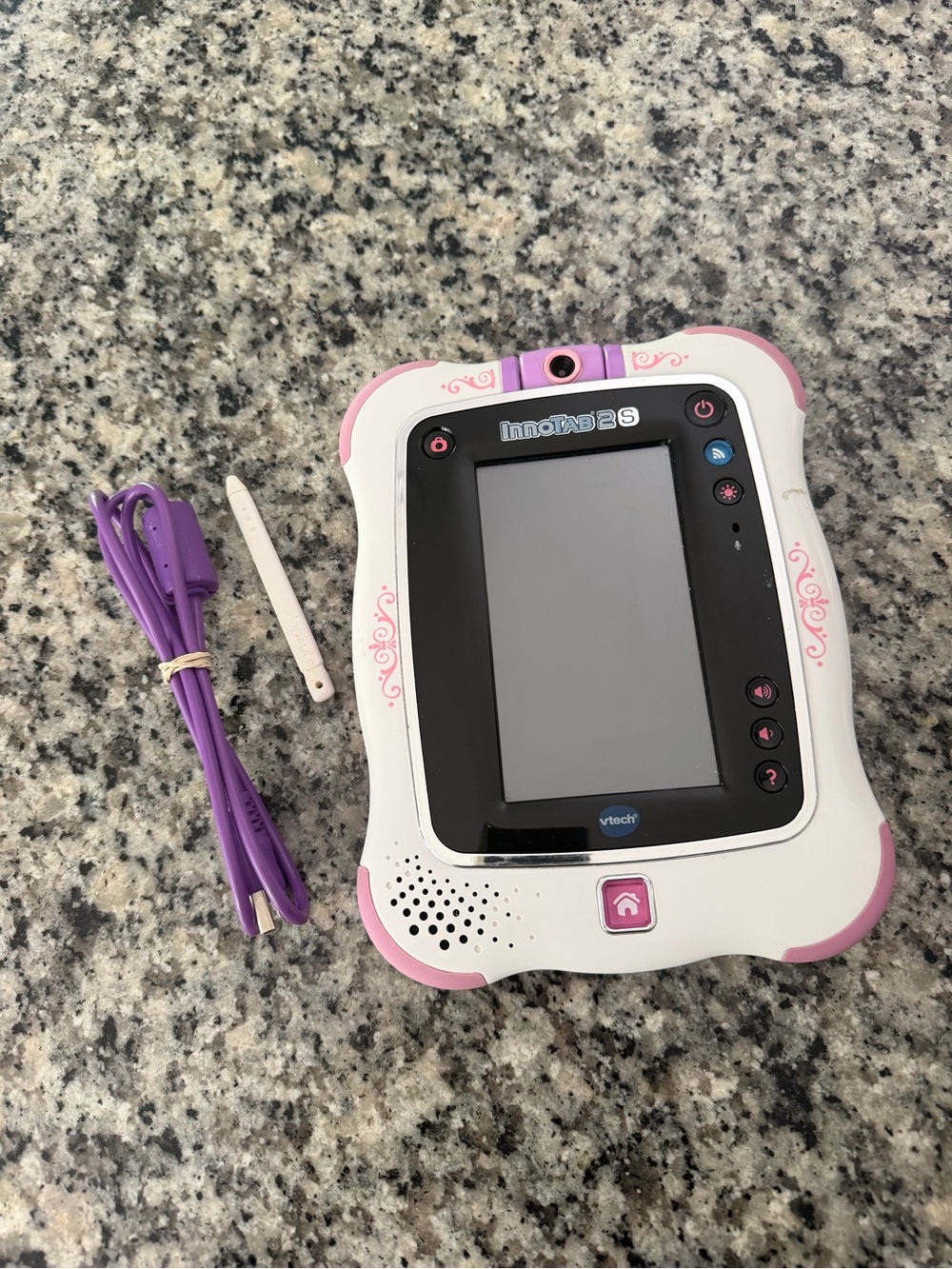 VTech Pink and Purple Kids Learning Tablet - Educational Toy